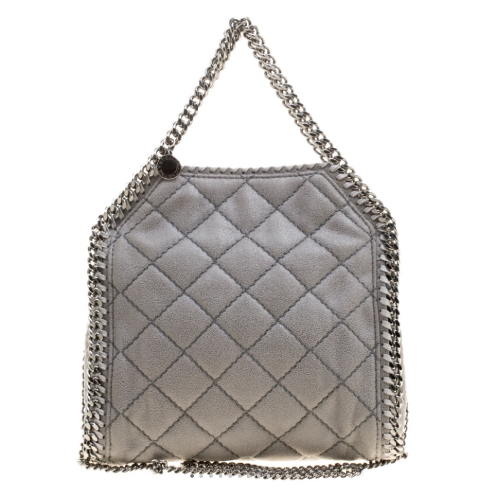 🌺🌺GIFTED🌺🌺Stella McCartney Quilted Grey Tote